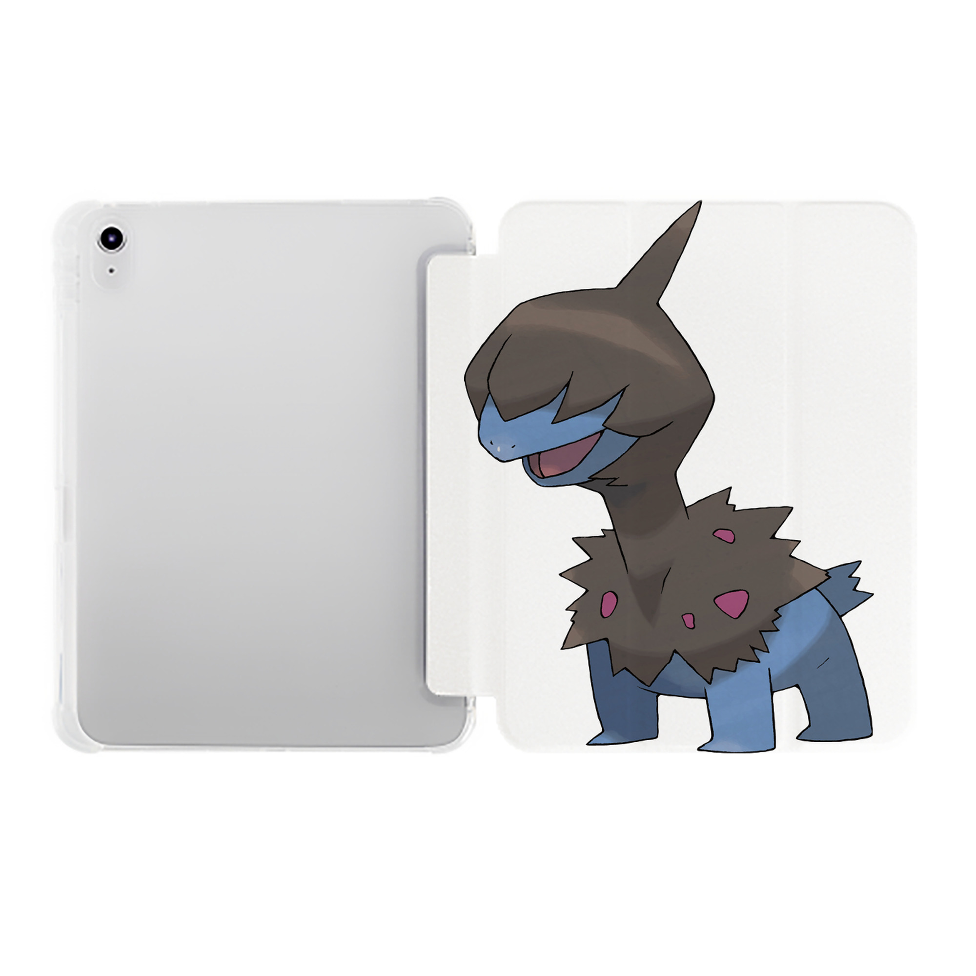 （画像用） ポケットモンスター Pokémon IPad ケース ペン収納付き 三つ折りスタンド PUレザー×シリコン 対応機種9.5/10.5/10.9インチ